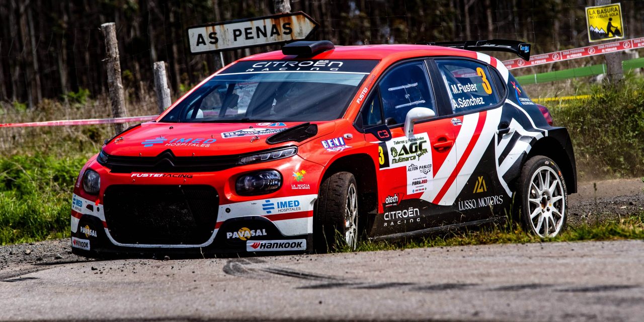Podio para el Citroën Rally Team en su debut en la CERA con Miguel Fuster
