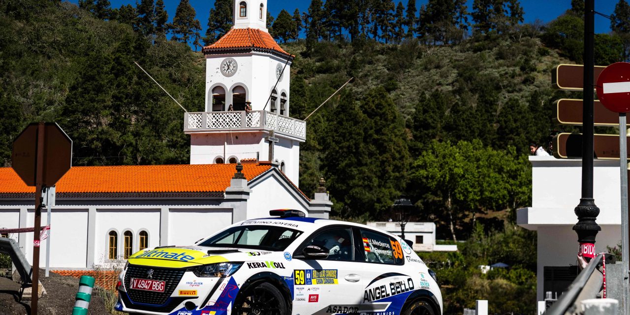 Héctor Mederos y Miguel Reverón ya se hacen notar en la  Rally & You Bp Ultimate Plus Car Cup