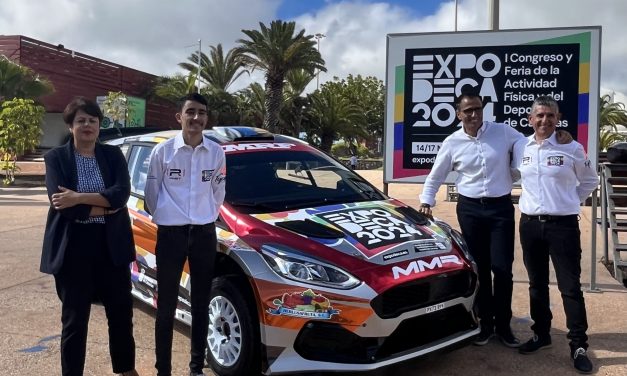ExpoDeca con Juan Carlos Quintana en la Copa de España de Rallyes de Tierra