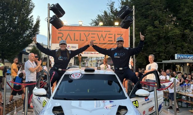 Édgar Vigo y Fátima Ameneiro recuperan el liderato del FIA European Rallye Trophy tras su paso por Austria