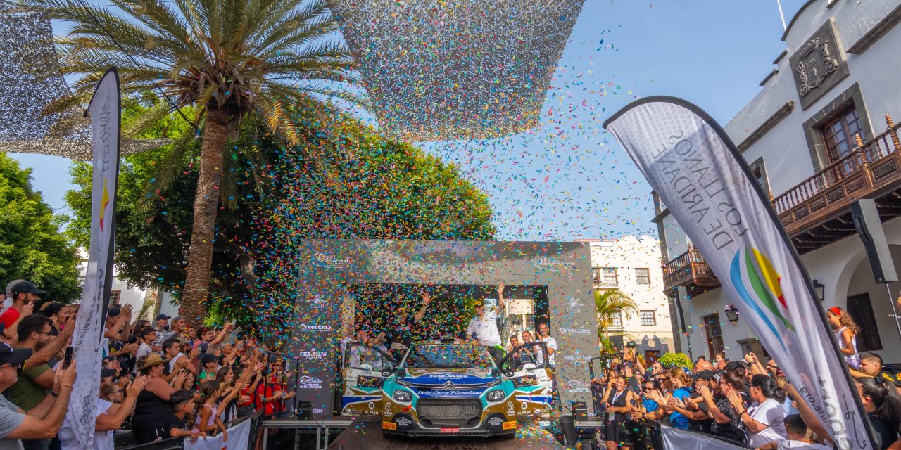Nil Solans y Marc Martí, con un Citroën C3 Rally2, inscriben su nombre como brillantes vencedores del 50 Rally Senderos de La Palma – Trofeo CICAR