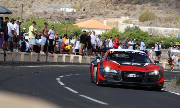 Ángel Bello y su Audi R8 LMS Ultra Evo despiden la temporada de montaña con una prueba de tintes europeos