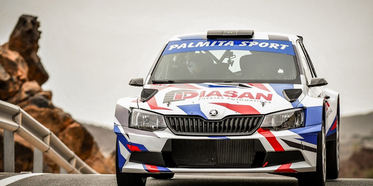 Falcón-Páez se proclaman campeones del Provincial de Las Palmas de RallySprint