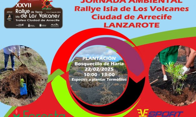 Este sábado nos apuntamos a un nuevo desafío para poner más verde Lanzarote
