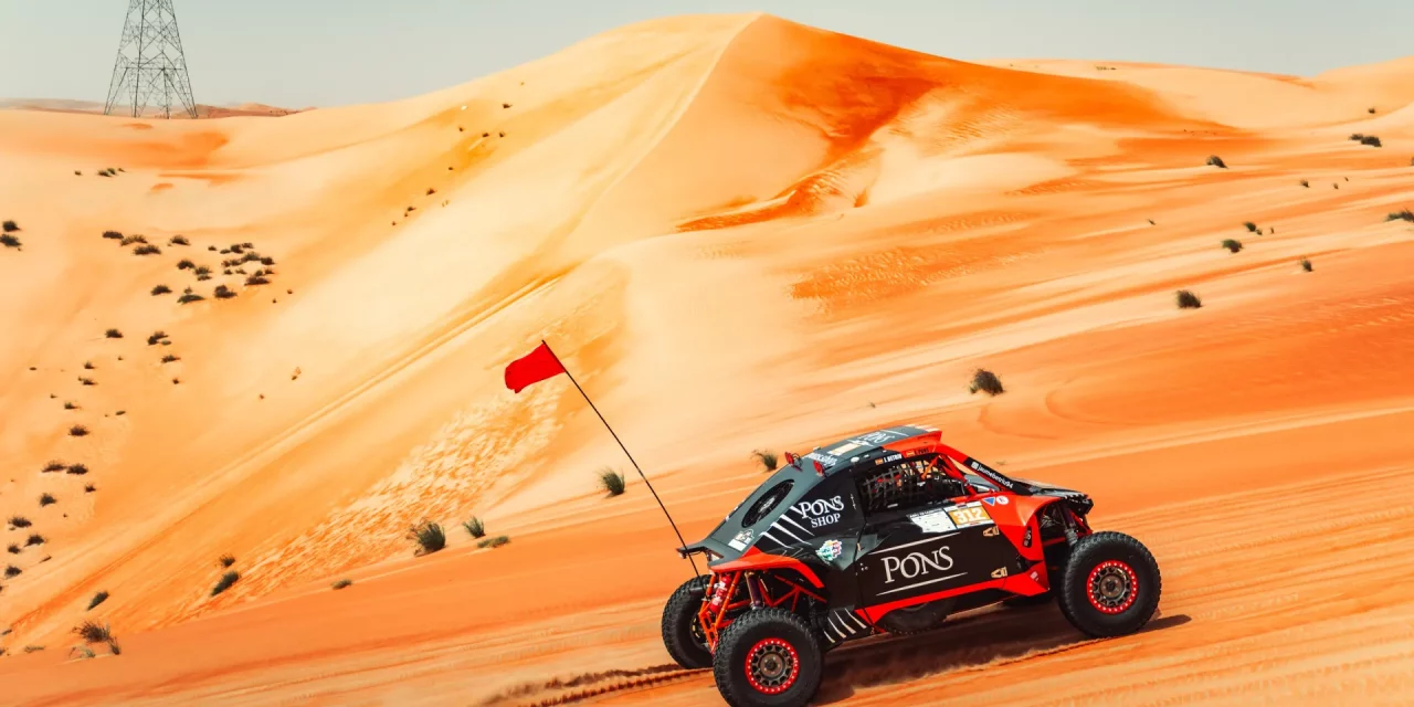 Eduard Pons resiste en una dura etapa y mantiene la séptima plaza en Challenger del ADDC