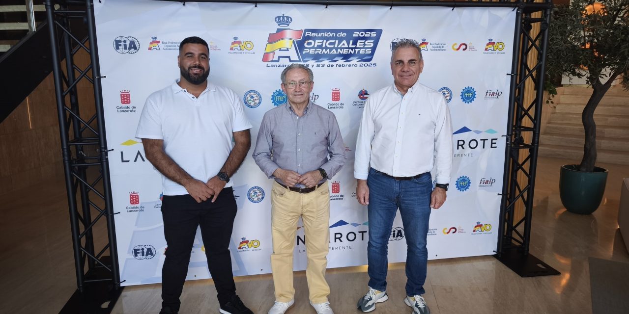 Los oficiales permanentes de la RFEDA ya debaten sus experiencias en Lanzarote
