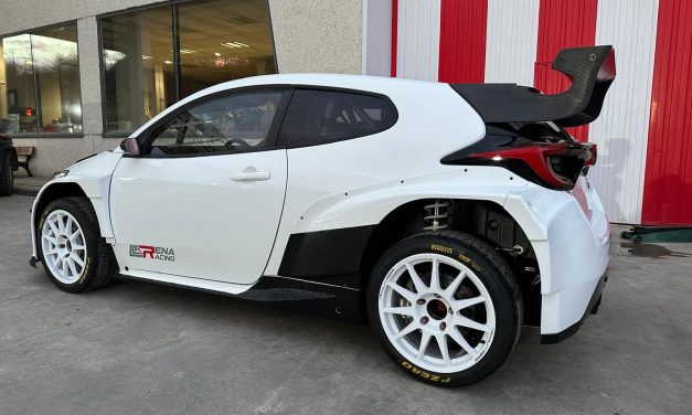 Juan Carlos Quintana con Toyota GR Yaris Rally2 en el Campeonato de España de Rallyes de Tierra