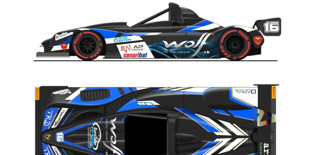 Lauren García, preparado para una nueva temporada a los mandos de su espectacular Nova Proto NP01 Judd