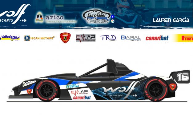 Lauren García y la Nova Proto NP01 Judd, rumbo a la isla de La Palma