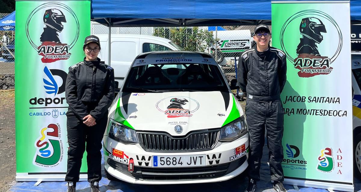 Excelente debut de Jacob Santana y Gara Montesdeoca, el equipo abanderado del  proyecto ‘Adea Formación’