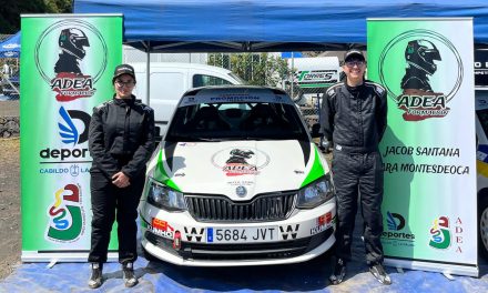 Excelente debut de Jacob Santana y Gara Montesdeoca, el equipo abanderado del  proyecto ‘Adea Formación’