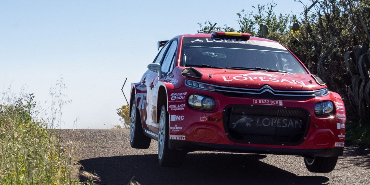 Luis Monzón y José Carlos Déniz, a bordo de un Citroën C3 Rally2, logran su tercera victoria en el  Rally Villa de Santa Brígida