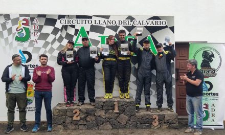 Jesús Tacoronte-María Sáez, vencedores del I Slalom Adea ‘Trofeo JIC Moto & Bike La Palma’