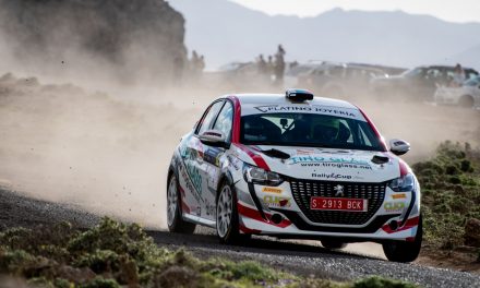 Juan Carlos de la Cruz y Kimberly González, primeros  vencedores de la Rally4 Cup Canarias
