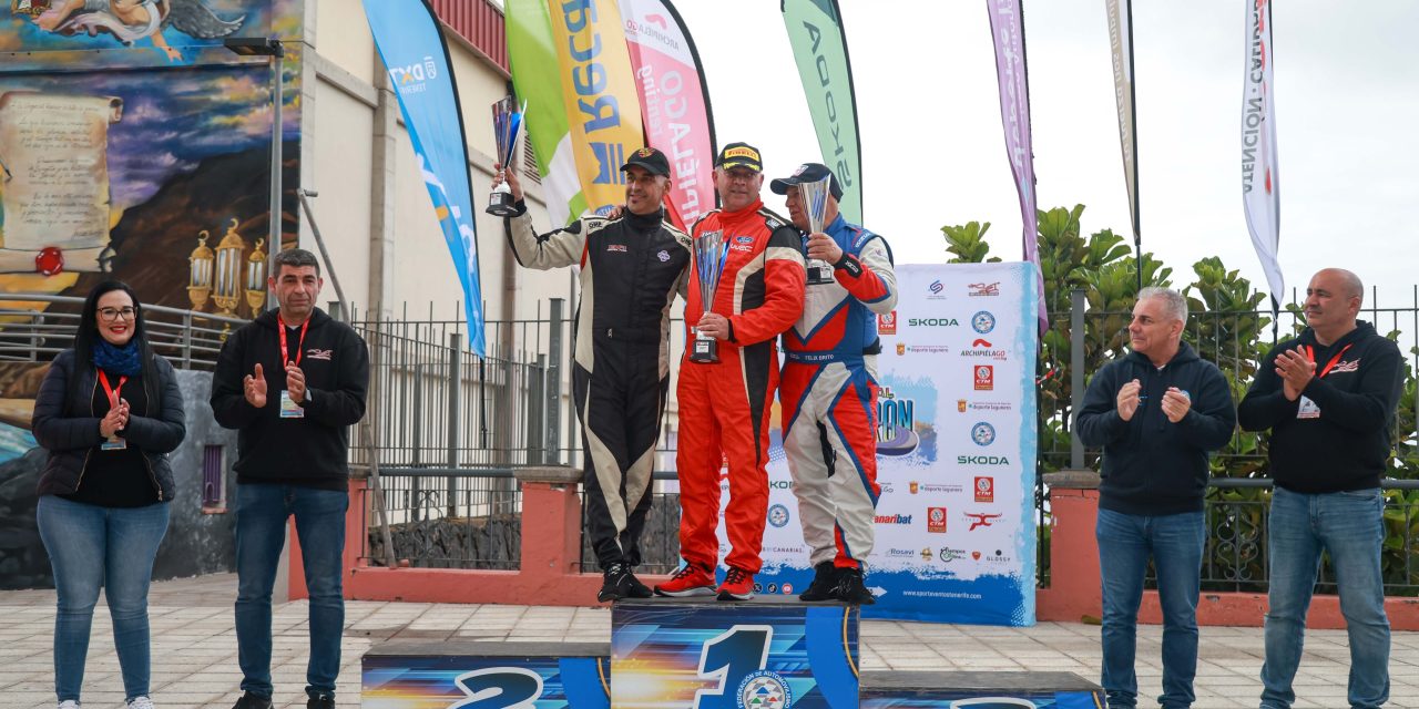 Juan Carlos Brito y Javier Rodríguez, vencedores de la 11ª Subida al Boquerón, Tenerife 2025.