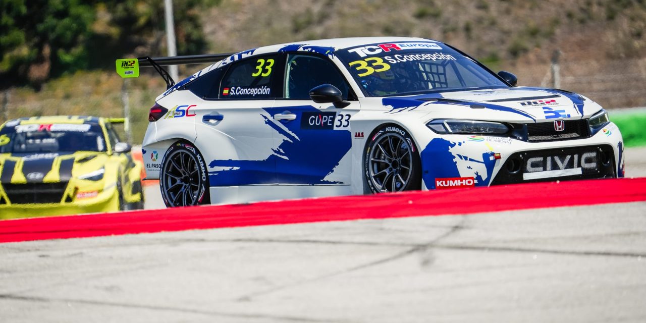 Santi Concepción Jr. lidera los entrenamientos libres del TCR Europa en Spa-Francorchamps con récord incluido