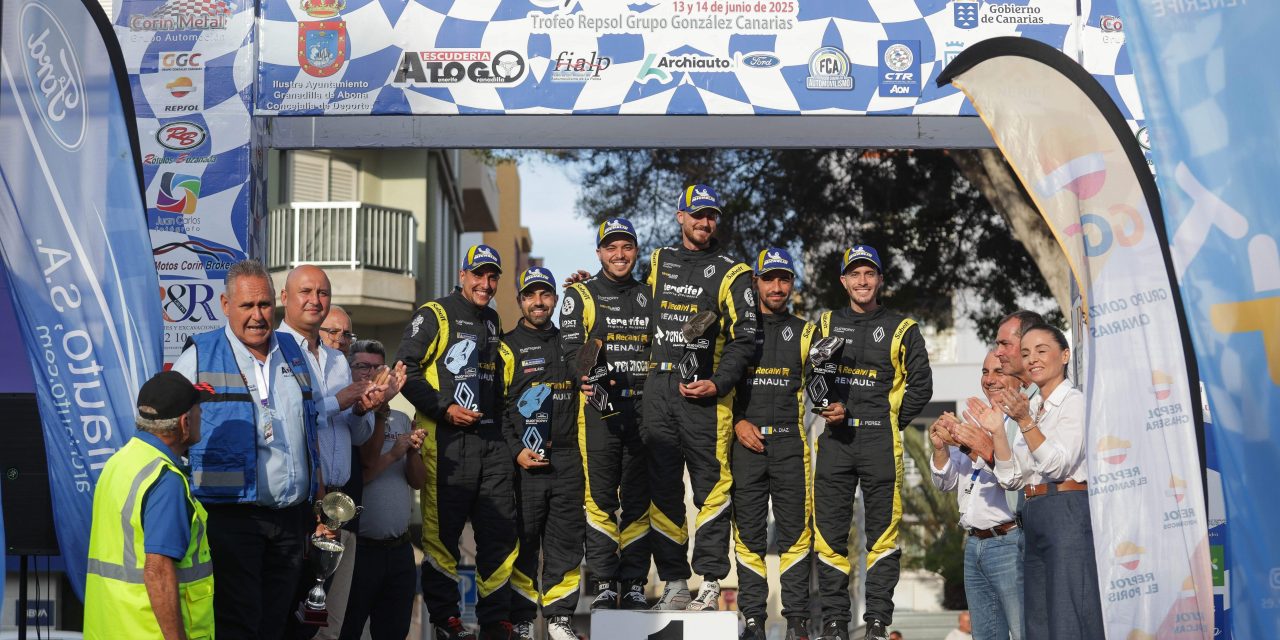 Primer triunfo para Kevin Kipar, nuevo líder de Clio Trophy Canarias