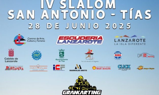 4º Slalom San Antonio – Tías 2025  Escudería Lanzarote retoma la prueba después  de 7 años.