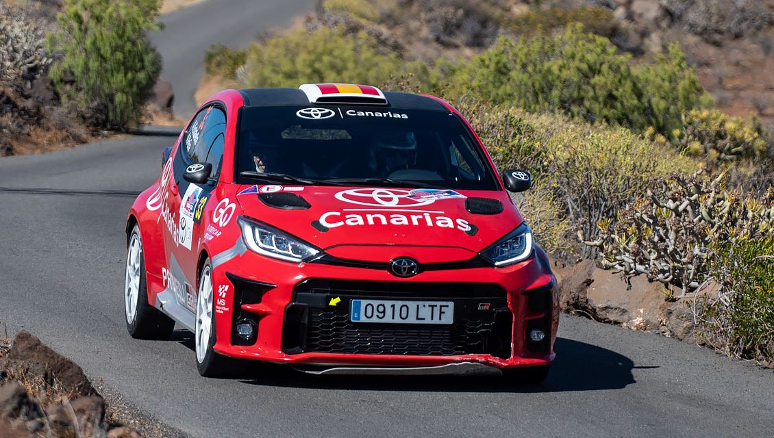 Estalella y Peña, brillante actuación en el Rally de Telde
