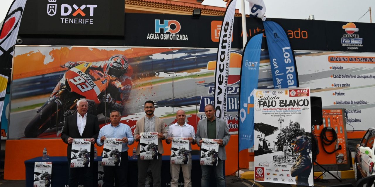 La Escudería Daute Realejos presenta los detalles de la 13ª Subida a Palo Blanco