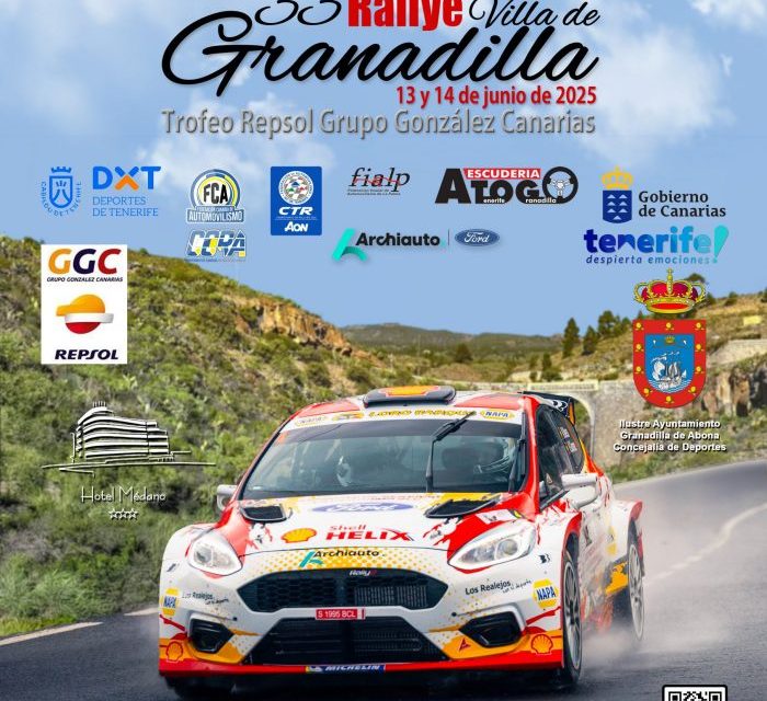 33º Rallye Villa de Granadilla – Trofeo Repsol Grupo González Canarias: ¡102 Vehículos Listos para la Competición!