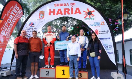 Toñín Suárez gana en Haría el pulso a los líderes del Regional