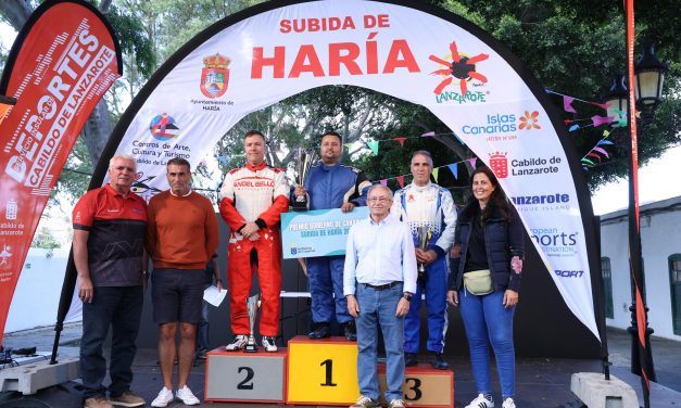 Toñín Suárez gana en Haría el pulso a los líderes del Regional