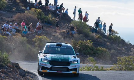 Sergio Fuentes y Teco Hernández, con Škoda Fabia RS Rally2, se anotan la victoria en el Rally Villa de Granadilla