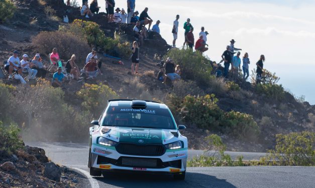 Sergio Fuentes y Teco Hernández, con Škoda Fabia RS Rally2, se anotan la victoria en el Rally Villa de Granadilla