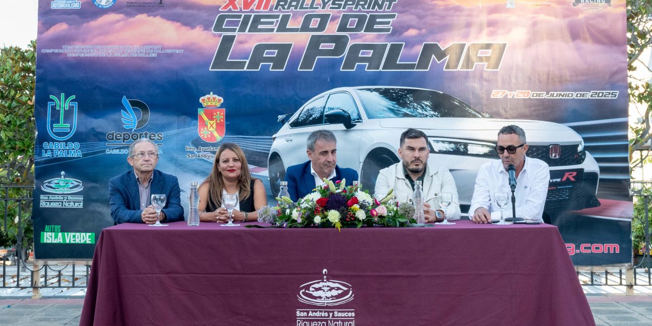 El XVII Rallysprint Cielo de La Palma se presenta con récord de participación