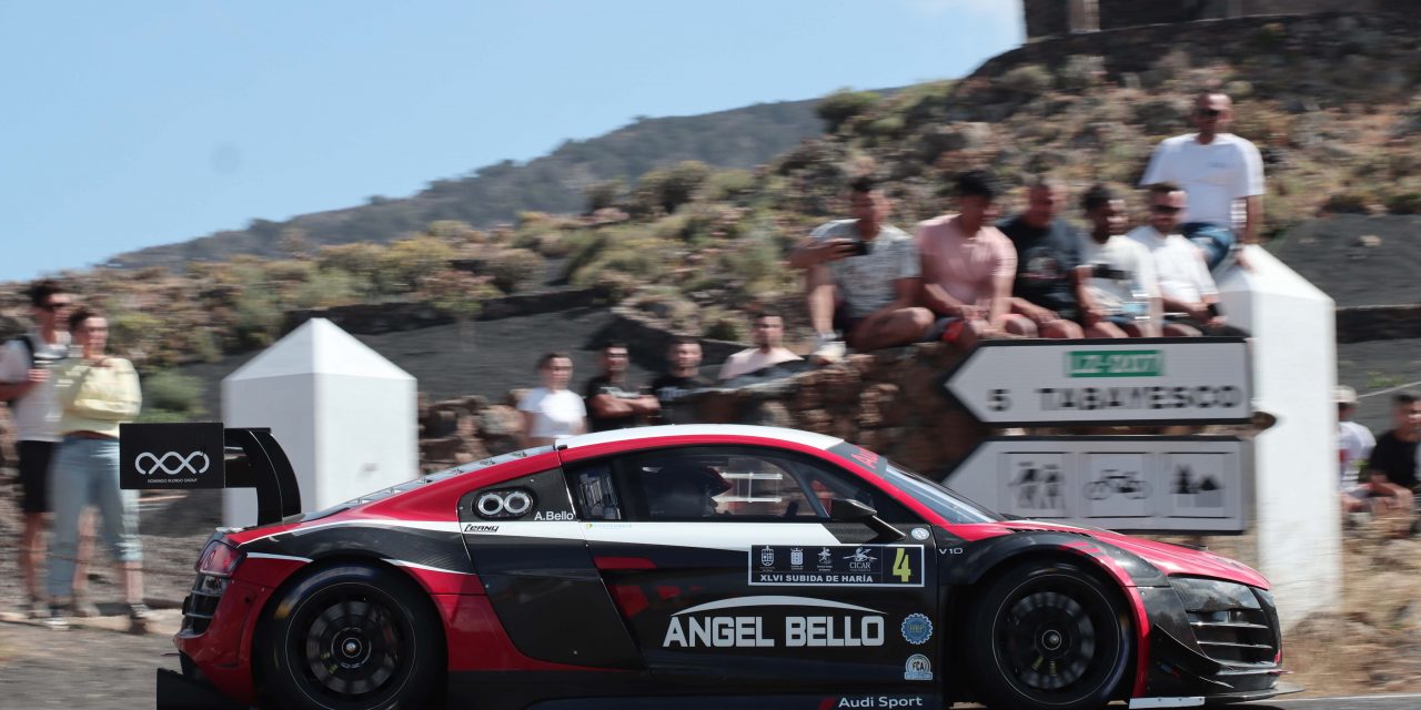 Ángel Bello sale de la Subida de Haría más líder del Campeonato de Canarias (CCM)