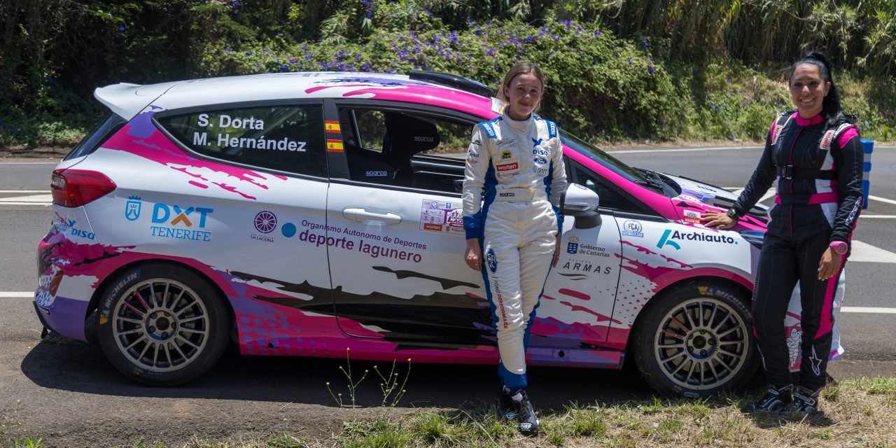 El equipo Mujer y Motor de DISA Copi Sport brilló en el Rally Ciudad de La Laguna