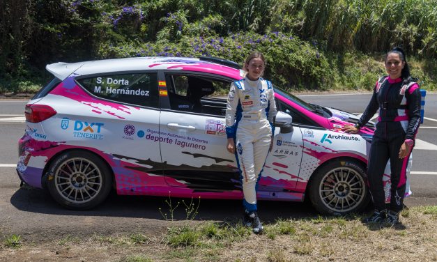 El equipo Mujer y Motor de DISA Copi Sport brilló en el Rally Ciudad de La Laguna