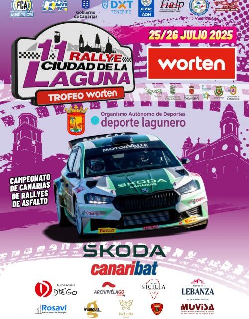 Los Rally2, la categoría de moda en el Rallye Ciudad de  La Laguna – Trofeo Worten