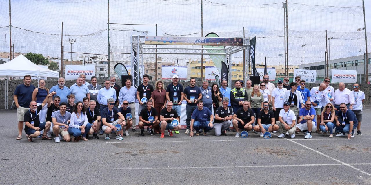 José Antonio Luján y Carles Sasplugas se llevan el II EcoRally Lanzarote