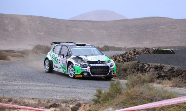 Esperado triunfo de Yeray Lemes-Aitor Cambeiro con el Citroen C3 Rally2 en el Rallysprint Tomás Viera
