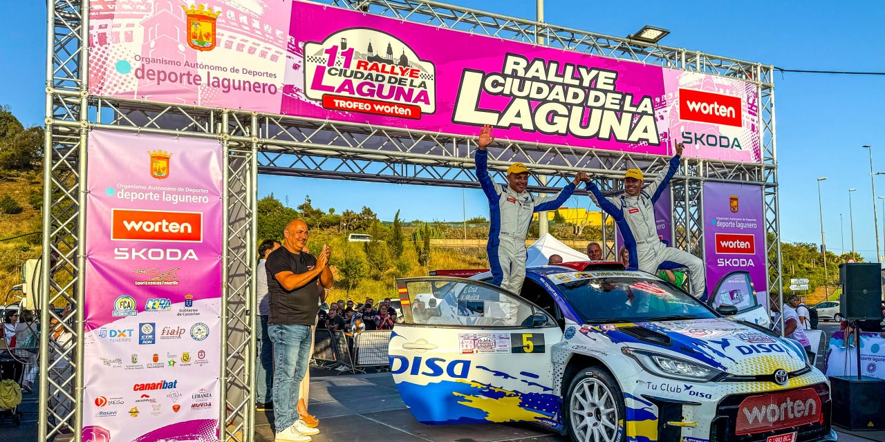 Victoria de Enrique Cruz y Yeray Mujica en el 11 Rallye Ciudad de La Laguna – Trofeo Worten