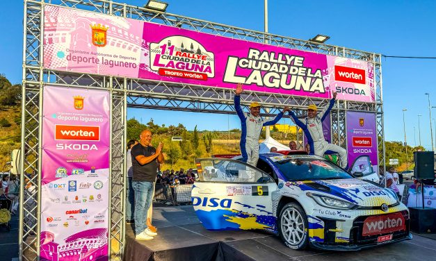 Victoria de Enrique Cruz y Yeray Mujica en el 11 Rallye Ciudad de La Laguna – Trofeo Worten