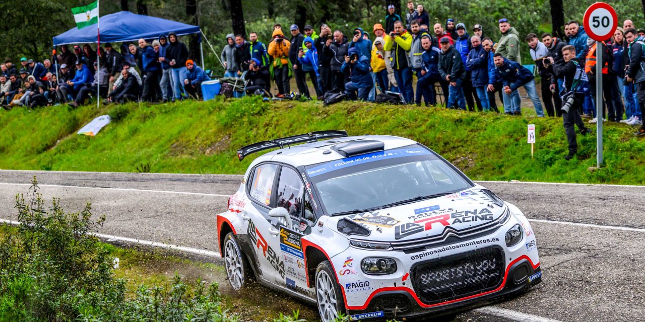 Efrén Llarena y Sara Fernández, con un Citroën C3 Rally2 en el 11 Rallye Ciudad de La Laguna – Trofeo  Worten