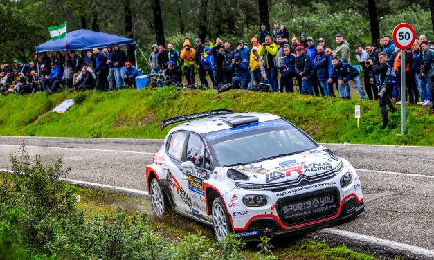 Efrén Llarena y Sara Fernández, con un Citroën C3 Rally2 en el 11 Rallye Ciudad de La Laguna – Trofeo  Worten