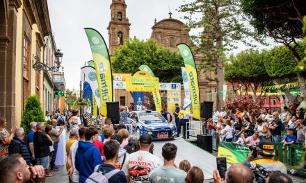 Raúl Quesada y Tino Vega, sin suerte en el 11 Rally Comarca Norte – Gran Canaria.