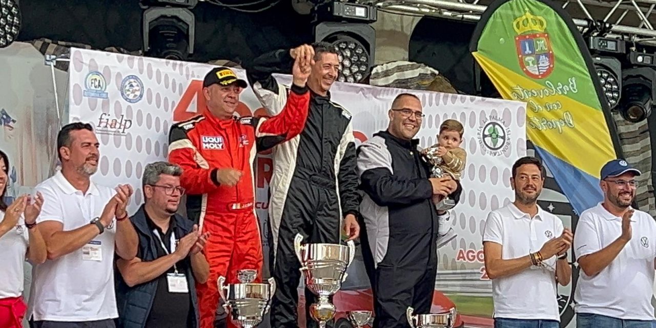 Juan Carlos Brito, segundo en Barlovento, refuerza su liderato en el Campeonato