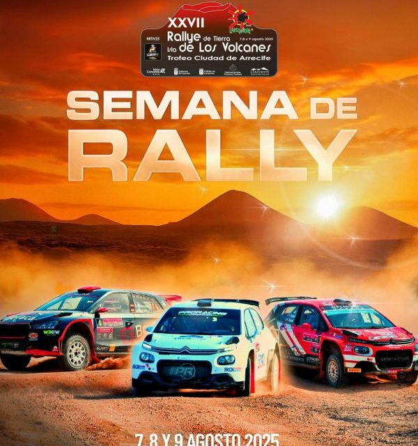 Comienza en Lanzarote la «Semana del Rally»