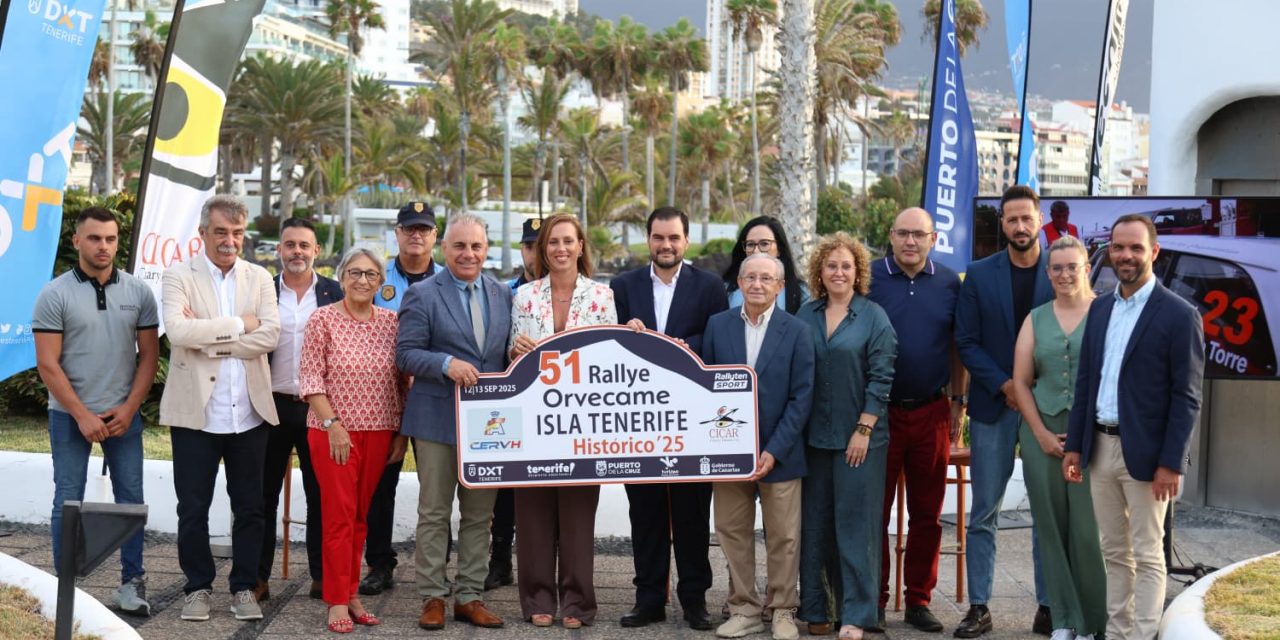 82 equipos tomarán la salida en el 51º Rallye Orvecame Isla Tenerife Histórico.