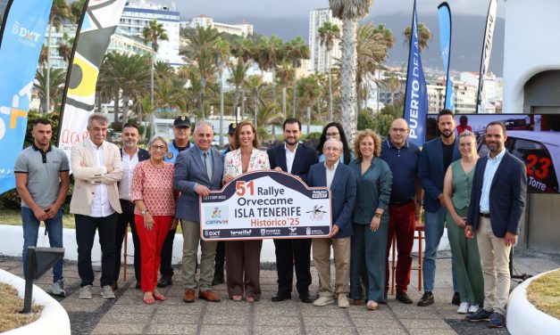 82 equipos tomarán la salida en el 51º Rallye Orvecame Isla Tenerife Histórico.
