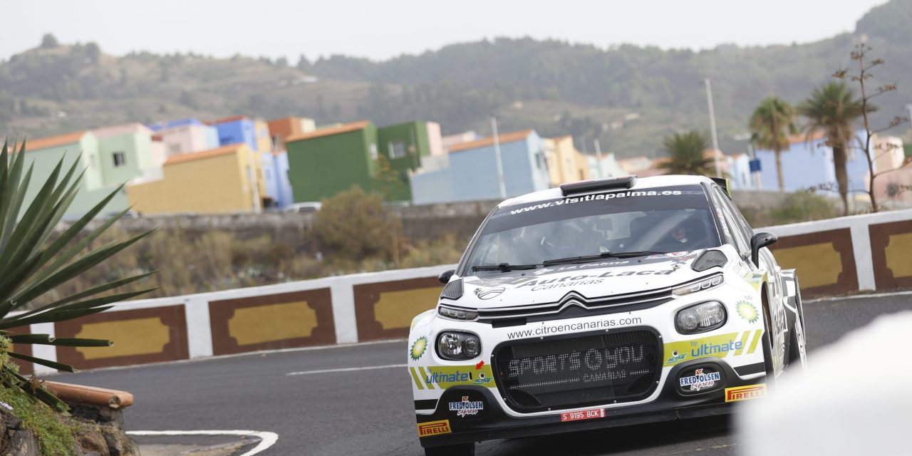 Miguel Suárez protagoniza un excelente regreso en el 50º Rallye La Palma Isla Bonita