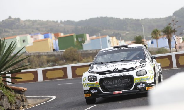 Miguel Suárez protagoniza un excelente regreso en el 50º Rallye La Palma Isla Bonita