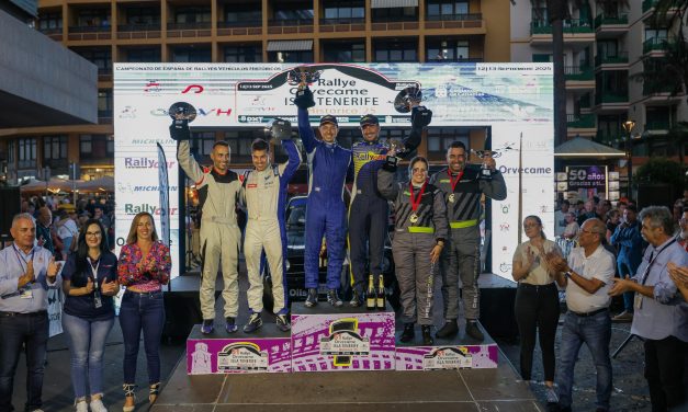 Javier e Iván Bouza se imponen en el 51º Rallye Orvecame Isla  Tenerife Histórico