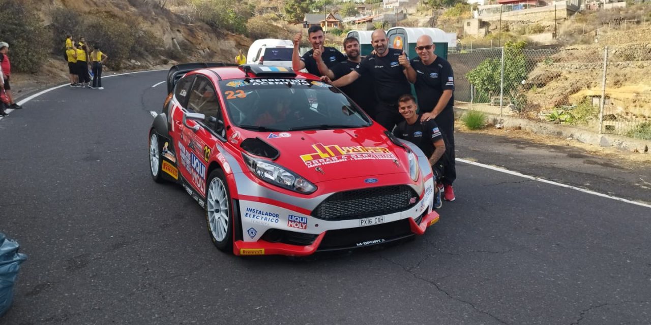 Juan Carlos Brito y su Ford Fiesta R5 dejan su sello en Los Loros instaurando un nuevo récord