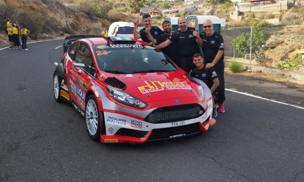 Juan Carlos Brito y su Ford Fiesta R5 dejan su sello en Los Loros instaurando un nuevo récord